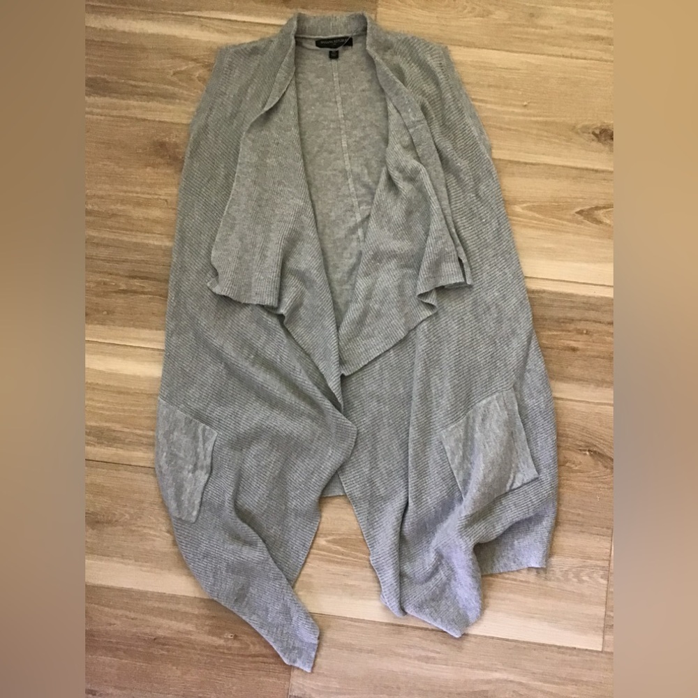 Banana Republic Factory Drape Cardigan Vest XS